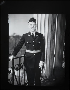 Governor Leverett Saltonstall in uniform