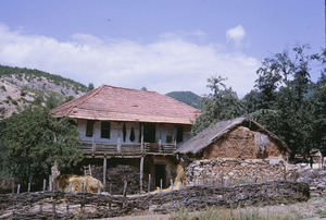House and barn in Ohrid