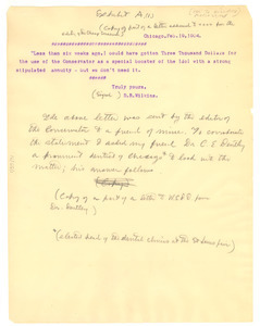 Letter from W. E. B. Du Bois to Oswald Garrison Villard