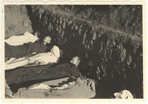Bodies in a mass grave, Nordhausen Concentration Camp