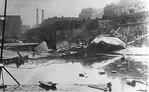 Molasses flood, destruction