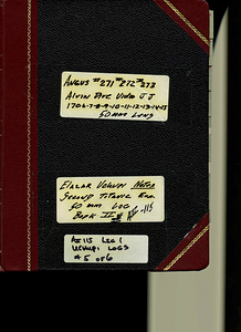 Logbooks: Logs, Elazar Uchupi Notes, Second Titanic Expedition: Angus Lowering, #271-273, Alvin Dive Video, July 1986