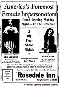 America's Foremost Female Impersonators