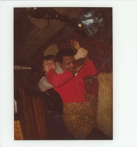 Photographs of Marsha P. Johnson Snuggling with Willie Brashears