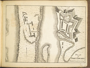 Plan of Fort Edward situated lat. 43 lon. 72 30'