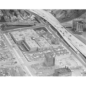 Boston Herald and the area, Harrison Avenue, newspaper plant, Boston, MA