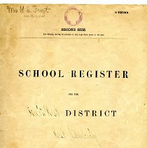 School Register for the South West District, West Cambridge
