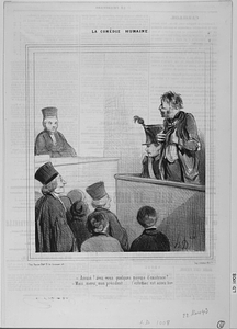 - Accusé! avez-vous quelques moyens d'existence?... - Mais, merci, mon président.... l'estomac est assez bon.