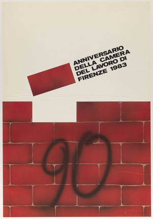 Anniversario della Camera del Lavoro di Firenze 1983