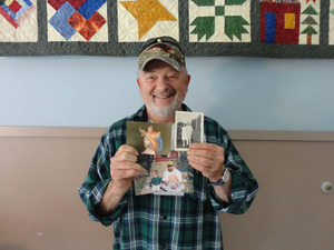 Dwight MacKerron at the Stoughton Mass. Memories Road Show