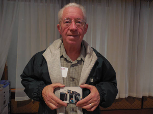 James Roach at the Irish Immigrant Experience Mass. Memories Road Show