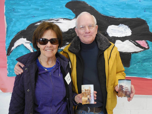 William Sterling and Gretchen Sterling at the Wayland Mass. Memories Road Show