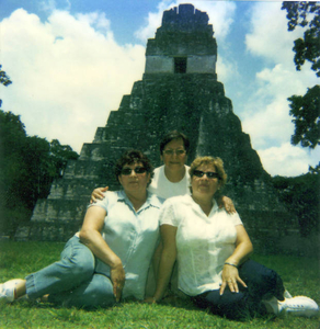 My loved ones in Tikal
