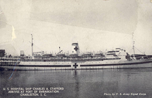 U.S.S. Stafford, hospital ship, from Panama Canal to Philippine Islands