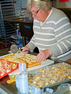 Setting up the cook-off