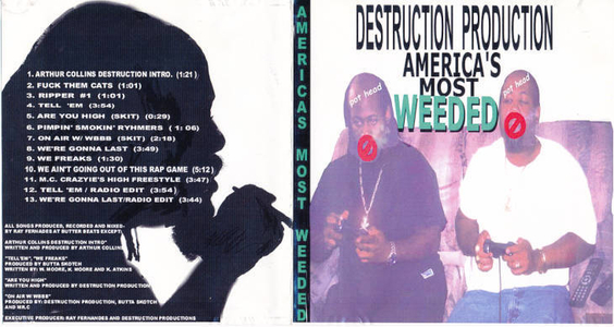 Destruction Production CD cover