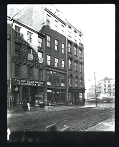 Canal Street side of Boston and Maine Station, Haymarket Square