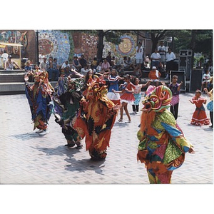 Folk dance performance at the Festival Betances.