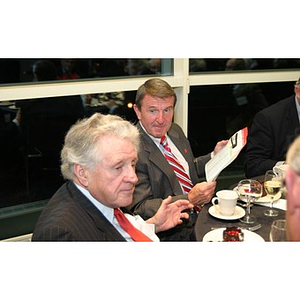 Dennis Picard and General Richard Neal at the Veterans Memorial dinner