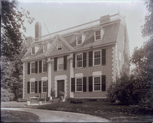 Exterior view of the Robert "King" Hooper House, Danvers, Mass., undated