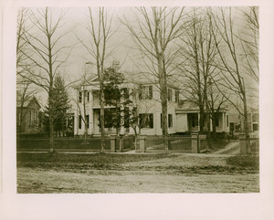Exterior view of the Alexander House, Springfield, Mass., ca. 1870