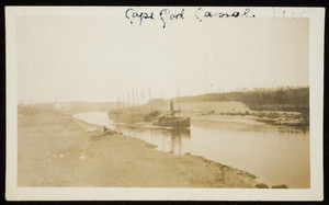 Ship on the Cape Cod Canal