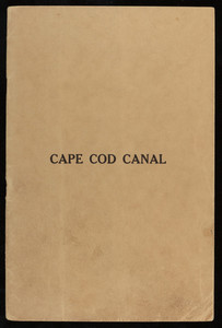 "Cape Cod Canal" (2 copies)