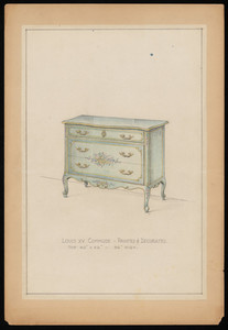 "Louis XV Commode, Painted and Decorated"