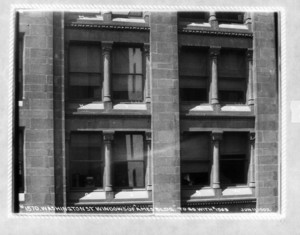 Washington St. windows of Ames Building, sec.1568