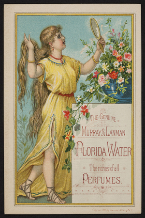 Trade card for Murray & Lanman Florida Water, Lanman & Kemp, New York, New York, undated
