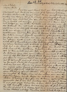 Letter from Benjamin Smith Lyman to Susan Lesley