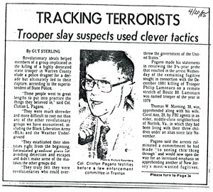 Tracking terrorists: Trooper slay suspects used clever tactics