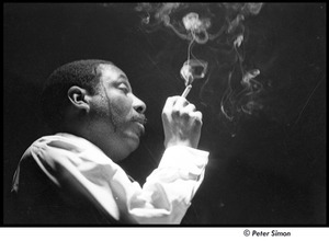 United States Student Press Association Congress: Dick Gregory with cigarette