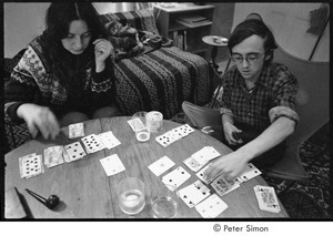 Verandah Porche and Raymond Mungo playing cards, Packer Corners commune