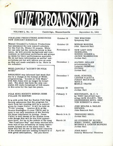 The Broadside. Vol. 1, no. 15