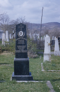 Prosperous stone at Šumadija graveyard