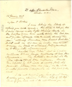 Letter from Robert Broadhurst to W. E. B. Du Bois