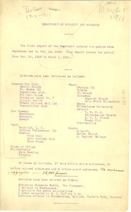 Department of Publicity and Research 1911 report