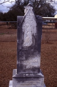 Lisbon (Louisiana) gravestone: Killgore (d. 1910)