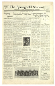 The Springfield Student (vol. 12, no. 30), June 2, 1922