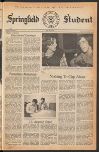 The Springfield Student (vol. 57, no. 14) Feb. 1, 1973