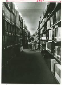 In the Stacks at Babson Library