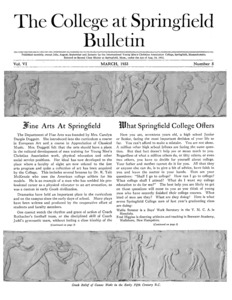The Bulletin (vol. 6, no. 5), March 1933