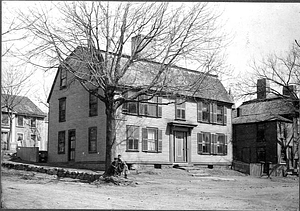 House in which the first Sunday school in New England was held, 1810