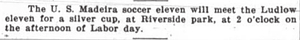 Madeira Soccer Eleven - Hudson News-Enterprise article