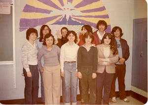 Students at Hudson High School (1980) (6)