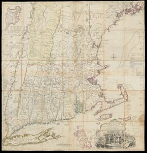 A Map of the most Inhabited part of New England
