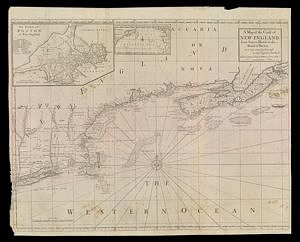 A Map of the Coast of New England from Staten Island to the Island of Breton