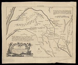 A new map of the Cherokee Nation