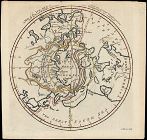 A map of the icy sea in which the several communications with the land waters and other new discoveries are exhibited